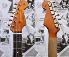 Fender Custom Shop MBS 1961 Stratocaster Heavy Relic -Faded Fiesta Red- by Dale Wilson_5