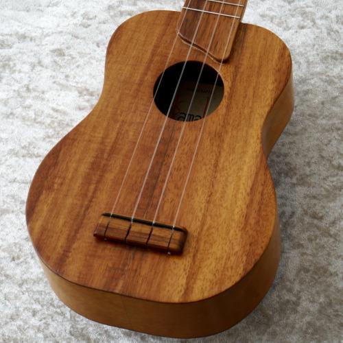 Kamaka HF-1 【Soprano】【Solid Hawai'ian Koa】【White Label】