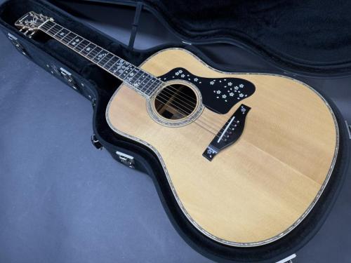 YAMAHA LL-120MS Custom / Abalone Head Trim and SADA Inlay・Abalone Trim and Rosette・Engelmann Spruce Top・Side Jacaranda and Back Jacaranda and Ebony 3P・Honduras Mahogany and Ebony 5p Neck【With Origi