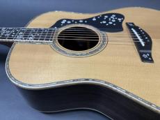 YAMAHA LL-120MS Custom / Abalone Head Trim and SADA Inlay・Abalone Trim and Rosette・Engelmann Spruce Top・Side Jacaranda and Back Jacaranda and Ebony 3P・Honduras Mahogany and Ebony 5p Neck【With Origi_13