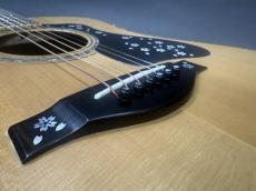 YAMAHA LL-120MS Custom / Abalone Head Trim and SADA Inlay・Abalone Trim and Rosette・Engelmann Spruce Top・Side Jacaranda and Back Jacaranda and Ebony 3P・Honduras Mahogany and Ebony 5p Neck【With Origi_14