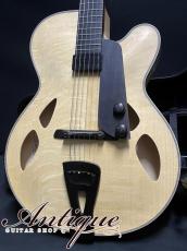 小林一三 (Ichizo Kobayashi) Arch Top Jazz Model 2022 Natural /Figured German Spruce /Figured Flame Maple /Honduras Mahogany EX+++ w/bam Hard Case "Selected Master Grade Wood"_2