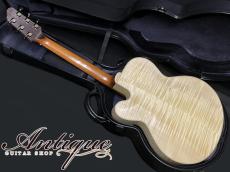 小林一三 (Ichizo Kobayashi) Arch Top Jazz Model 2022 Natural /Figured German Spruce /Figured Flame Maple /Honduras Mahogany EX+++ w/bam Hard Case "Selected Master Grade Wood"_3