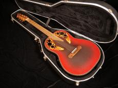 Ovation Super Adamas 1687-2【ラメが多い時期の人気モデル! OP24搭載 人気のレッドバースト! 相場よりお安くご提供です! 】解説試奏動画ご覧下さい。_4
