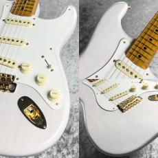 Fender FSR Limited Edition American Vintage II 1957 Stratocaster 3A Flame Neck / White Blonde [3.57kg]_3