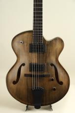 Victor Baker Guitars Model 15 Archtop 2 Pickup Black smoke with satin 2023