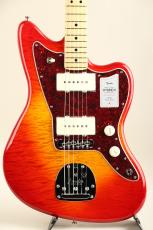 Fender 2024 Collection Hybrid II Jazzmaster Flame Sunset Orange Transparent【S/N JD24029168】