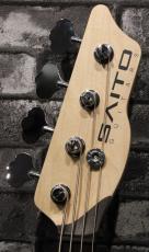 SAITO GUITARS 【決算セール】S-420bCSJ -Black/Rosewood- #242640【4.07kg】_6
