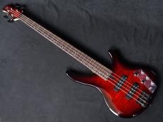 YAMAHA TRBX604FM Dark Red Burst_2