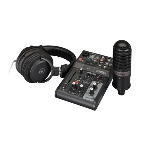 YAMAHA AG03MK2 B LSPK Live Streaming Pack [Black]