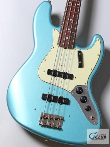 Fender Custom Shop 1965 Jazz Bass Journeyman Relic TGM / Teal Green Metallic【マッチングヘッド】【重量4.10kg】