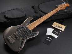 Sadowsky Metro Express MX21 VJ5 Morado Fingerboard ~Solid Silver Metallic High Polish~_2
