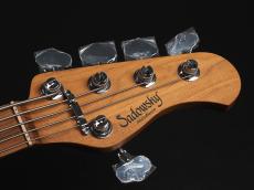 Sadowsky Metro Express MX21 VJ5 Morado Fingerboard ~Solid Silver Metallic High Polish~_3