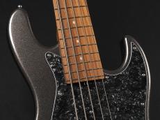 Sadowsky Metro Express MX21 VJ5 Morado Fingerboard ~Solid Silver Metallic High Polish~_4