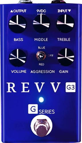 REVV Amplification G3 Pedal《オーバードライブ / ディストーション》【オンラインストア限定】