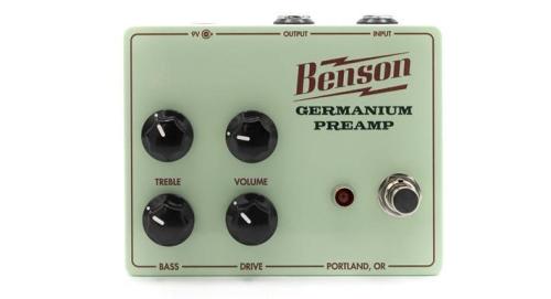 Benson Amps Germanium Preamp Pedal オーバードライブ【オンラインストア限定】