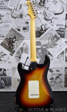 Fender Custom Shop 【半期決算セール】Guitar Planet Exclusive 1963 Stratocaster Relic -Wide Black 3 Color Sunburst-_4