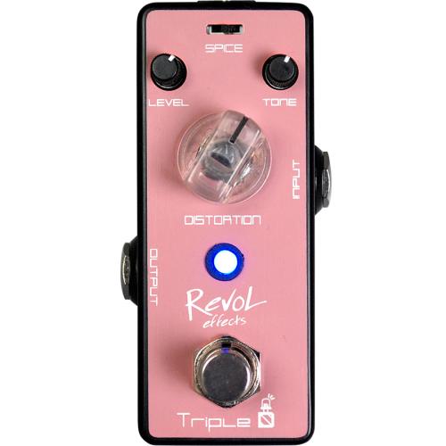 RevoL effects Triple D EDS-03《ディストーション》【オンラインストア限定】
