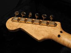 SCHECTER USA Custom ST Type "Solid Quilt Maple Body" ~See Through Blue~_10