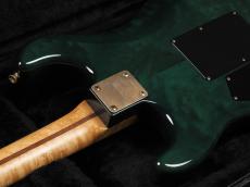 SCHECTER USA Custom ST Type "Solid Quilt Maple Body" ~See Through Blue~_12