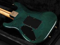SCHECTER USA Custom ST Type "Solid Quilt Maple Body" ~See Through Blue~_13