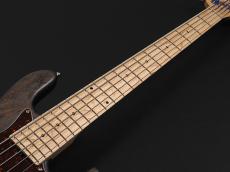 Sadowsky Metroline ML21 VJ5 Vintage J/J Bass Swamp Ash Body 5st  ~Nirvana Black Transparent Satin~_9
