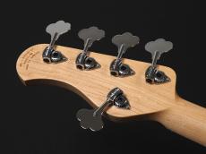 Sadowsky Metroline ML21 VJ5 Vintage J/J Bass Swamp Ash Body 5st  ~Nirvana Black Transparent Satin~_10