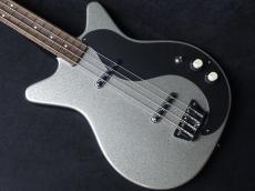Danelectro 59DC LONGSCALE BASS METALFLAKE SILVER_3