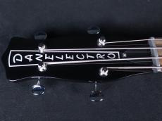 Danelectro 59DC LONGSCALE BASS METALFLAKE SILVER_5