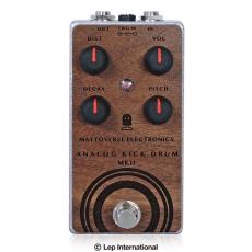 Mattoverse Electronics Analog Kick Drum MKII Custom Walnut Faceplate【キックジェネレーター】【オンラインストア限定】