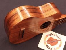 Kamaka VINTAGE KAMAKA SALE! 1980's White Label All-Koa Soprano #5484_3