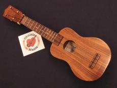 Kamaka VINTAGE KAMAKA SALE! 1980's White Label All-Koa Soprano #5484_5