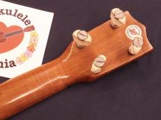 Kamaka VINTAGE KAMAKA SALE! 1980's White Label All-Koa Soprano #5484_8