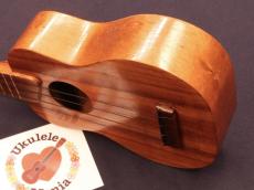 Kamaka VINTAGE KAMAKA SALE! 1980's White Label All-Koa Soprano #5451_4