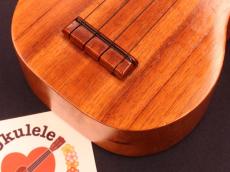 Kamaka VINTAGE KAMAKA SALE! 1980's White Label All-Koa Soprano #5451_7