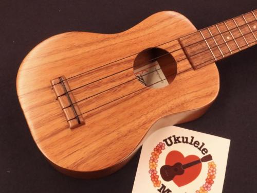 Kamaka VINTAGE KAMAKA SALE! 1980's White Label All-Koa Soprano #5325