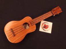 Kamaka VINTAGE KAMAKA SALE! 1980's White Label All-Koa Soprano #5325_5