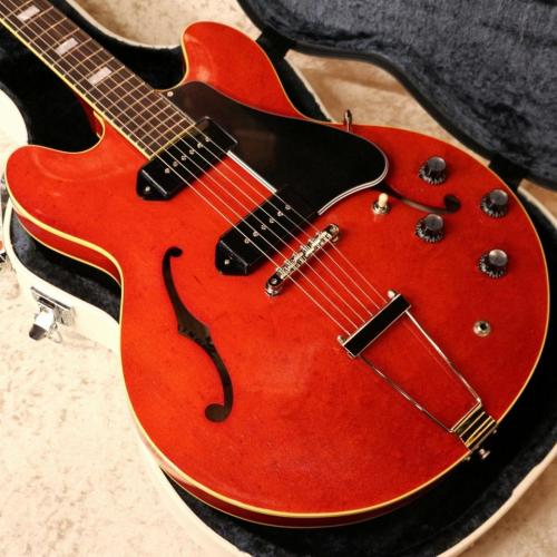 KING SNAKE 【ES-330スタイルの極上サウンド!】Smith ~Dirty Cherryt~ #S-205【2.46kg】【シンボディ】