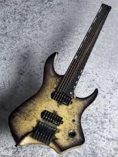 Acacia Guitars Medusa7  「Black Burst」「S/N:J2242」「現物写真」7弦モデル_2
