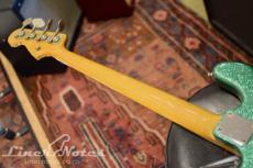Fender Japan 1997-2000 JB62-ASH "Custom Color" (Emerald Green Sparkle)_10