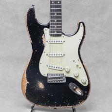 Nacho Guitars Early 60s Contour Body #44116 Super Heavy Aging Black Medium C Neck