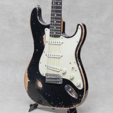 Nacho Guitars Early 60s Contour Body #44116 Super Heavy Aging Black Medium C Neck_5