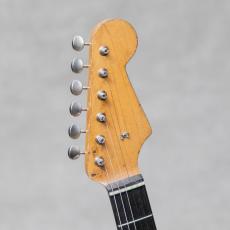 Nacho Guitars Early 60s Contour Body #44116 Super Heavy Aging Black Medium C Neck_9