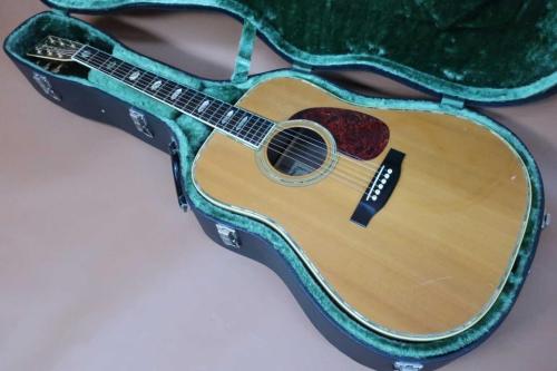 Sigma by Martin SD-45J   Solid Spruce Top・Jacaranda Side and Back・D-45 Style Abalone Trim and Pearlroid・Torch Inlay・Hexagons Inlay・Ebony Fingerboard and Bridge・Mahogany Neck【With Original Hard Case】1994年頃製