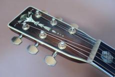 Sigma by Martin SD-45J   Solid Spruce Top・Jacaranda Side and Back・D-45 Style Abalone Trim and Pearlroid・Torch Inlay・Hexagons Inlay・Ebony Fingerboard and Bridge・Mahogany Neck【With Original Hard Case】1994年頃製_8
