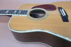 Sigma by Martin SD-45J   Solid Spruce Top・Jacaranda Side and Back・D-45 Style Abalone Trim and Pearlroid・Torch Inlay・Hexagons Inlay・Ebony Fingerboard and Bridge・Mahogany Neck【With Original Hard Case】1994年頃製_13
