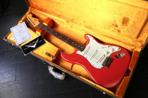 Fender Custom Shop 1962  Stratocaster Relic  Fiesta Red　