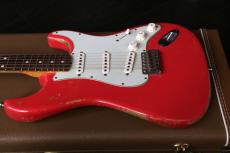 Fender Custom Shop 1962  Stratocaster Relic  Fiesta Red　_3