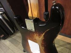Fender Custom Shop Limited Edition 70th Anniversary 1954 Stratocaster Heavy Relic Wide Fade 2Color Sunburst_8