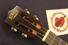KIWAYA KTU-1 Mahogany Slothead Tenor Ukulele with Mike_8